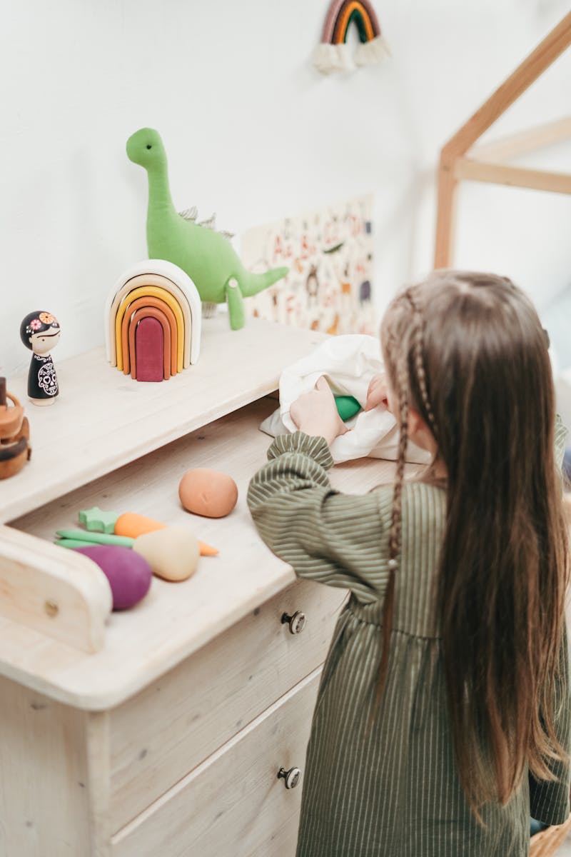 Parent and baby bonding moment while babywearing